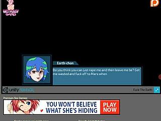 Planet Earth In Hentai Anime Style