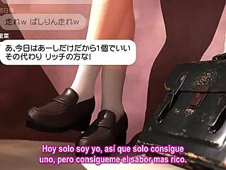 Rina Explores The Hole In Intense 3D Hentai