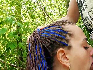 Blowjob for big cock in public!