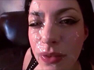 Dirty Facial Cumshots in Compilation 2! How Messy Can Chubby Amateurs Get?