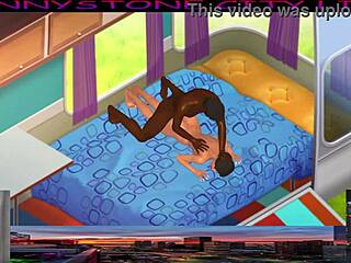 Jonnystone meets latina model with big black cock!