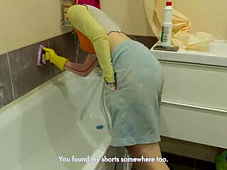 Petite girl takes a big cock in tight pussy outdoors