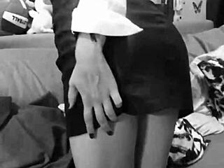 hot secretary with big tits waits for your blowjob instructions?