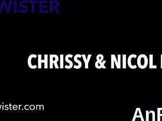 Spicy Lesbians Fist Spread Vaginas Hard