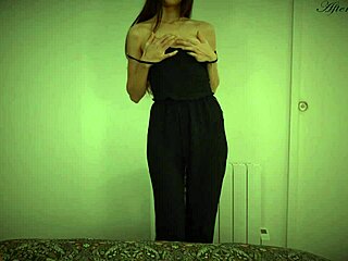 teen 18+ dances undressing skinny body clothes ripped horny