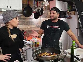 Cooking up some pleasure in the kitchen