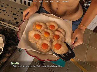 3D animated game with hot curvy women and boobs