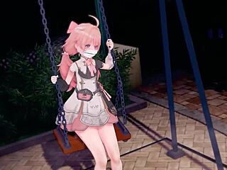 spoilt girl, why you keep riding in cowgirl like that? tell me now!