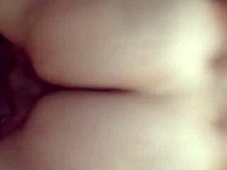 Married couple’s hot anal sex scene in their home