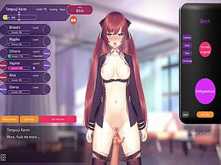 Outdoor hentai game with animetoys for the best pleasure