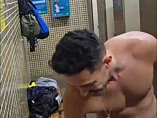 Amateur bathroom action with bareback and hentai scenes