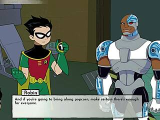 A night with Raven in 18titan’s animated visual novel