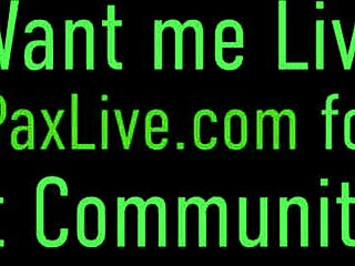 Stockings clad ginger Penny Pax masturbates intensely