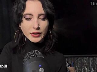 Femdom and sissy ASMR with German mistress Lou Nesbit