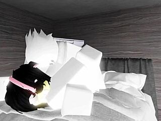 Ghostly inhabitants of a Roblox condominium engage in sexual relations