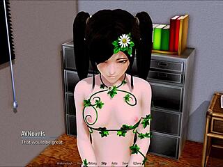 Harem hotel 14. A cartoon adventure in a luxurious hotel setting