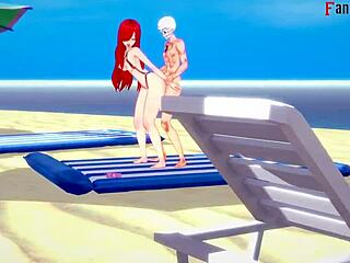 3D animated bikini babes in hot action in Parasoul's world