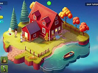 Redhead Flight Attendant in Honeysun Gameplay