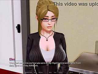 Harem hotel 14. A cartoon adventure in a luxurious hotel setting