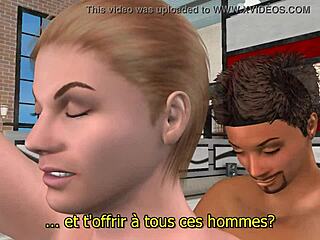 Animated gay porn: Prince of Desert in 3D