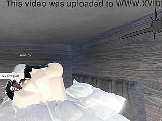 Roblox con: Kiwi and Saiko’s steamy lesbian condo scene