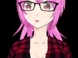 Play as Cai Yun, the zombie, in this commented hentai game