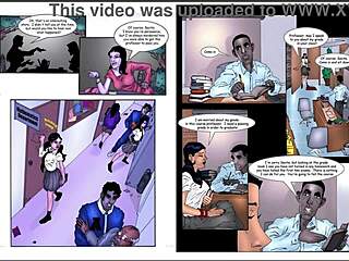 Savita Bhabhi's naughty maths lesson with Professor Saxena