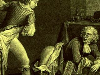 Detailed Vintage Erotic Illustration From Retro Hentai Anime Cartoon