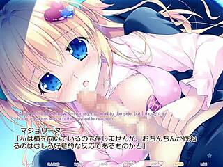 Love route of the OTOME game Hime to Otome no Yakimochi, chapter 1 with English subtitles