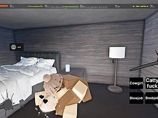 blonde girl with big ass gets blowjob in roblox game