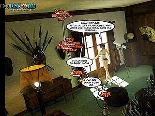 Detailed 3D Comic Vox Populi Episode 32 Featuring Glamour Anime