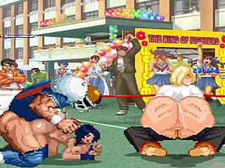 Wow, Hentai Mugen Brian and Kim Clash with Power Girl!