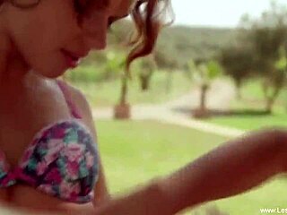 real lesbian lovers from eastern europe masturbate together