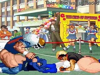 Wow, Hentai Mugen Brian and Kim Clash with Power Girl!