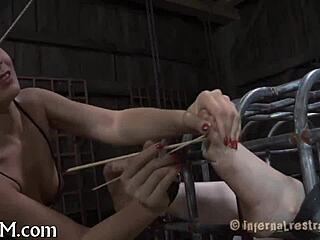 This is a video of whipping and it can be considered as an example of a sadomasochistic practice