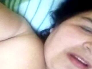 Horny BBW Flashes Her Huge Tits And Wet Vagina On Video Call!