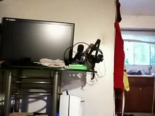 Cleaning and changing for prom night