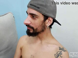 Riding my friend's massive 23cm cock