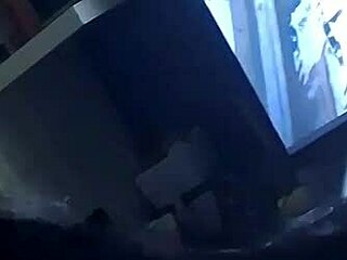 Asian Couple Dislikes Movie, So She Sucks and Drinks His Cum