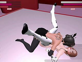 kinky fight club featuring gawthicc versus chelsea in a night club dance battle