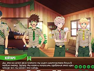 Game Friends Camp Episode 34 - Russian scoutmaster gives fierce approval!