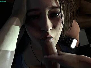 Jill Valentine's star-studded interrogation in a Resident Evil parody