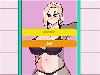 2D animated game with creampie and blowjob scenes in Foxicube games