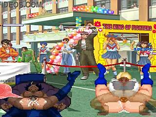 Wow, Hentai Mugen Brian and Kim Clash with Power Girl!