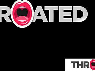 Cute Inked Brunette Performs Oral With Huge Partner