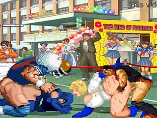 Wow, Hentai Mugen Brian and Kim Clash with Power Girl!