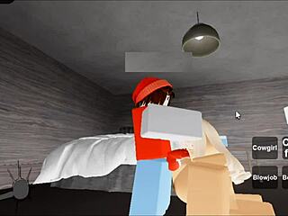 Banged roblox whore doggystyle on floor