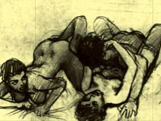 Want to see vintage erotic hentai drawings?