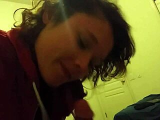 Amateur Couple Enjoys Intense Blowjob Session In Bedroom