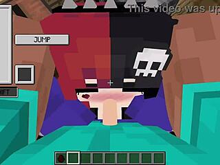 Ellie takes rough deepthroat for messy facial